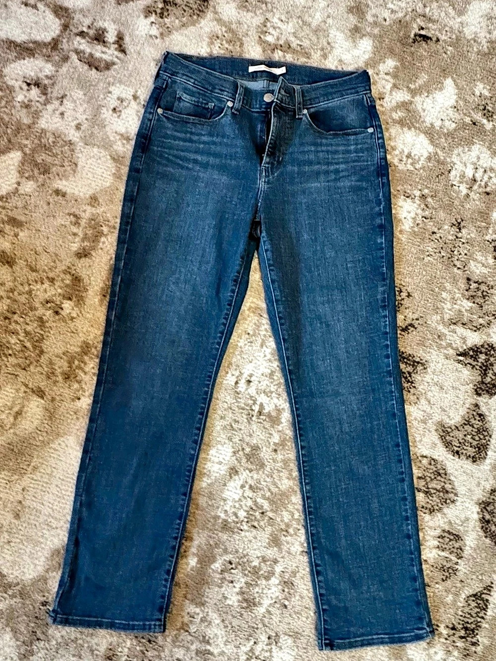 Levi's Classic Straight Leg Jeans Blue Size 4